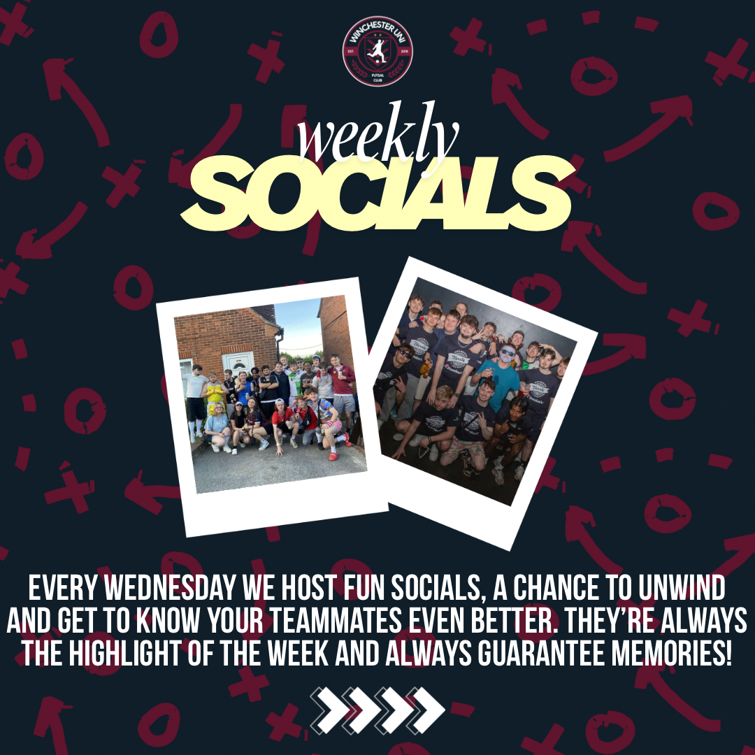 Weekly socials